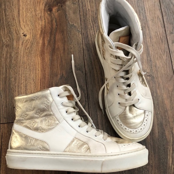 Authentic Louis Vuitton High Top Sneakers - Picture 5 of 11